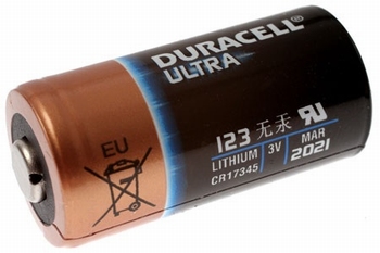 Duracell Ultra CR123A