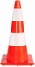 Leitkegel PVC 2 reflektierende Ringe